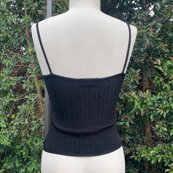 Laundry by Shelli Segal Beaded Cardigan and Tank Set - Picture 9 of 16